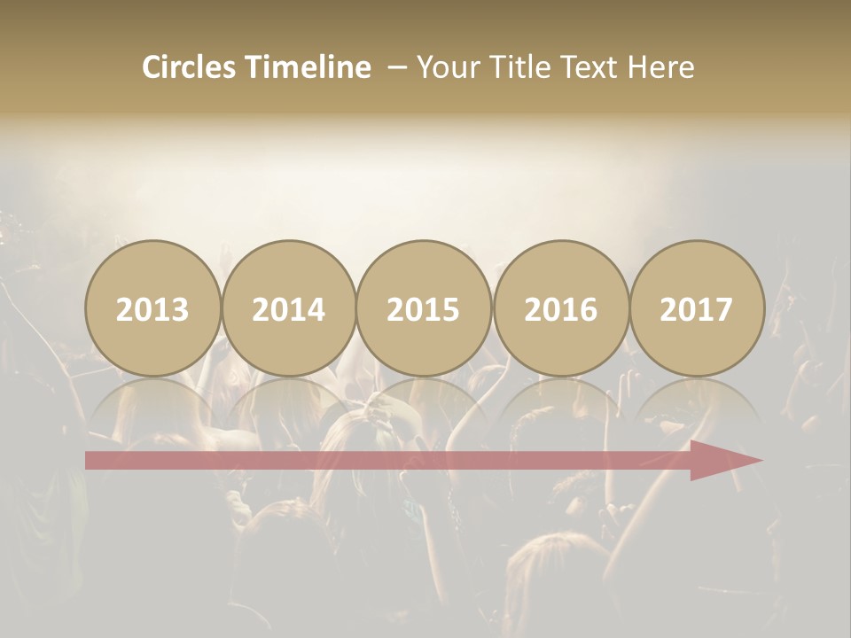 Excitement Nightlife Sound PowerPoint Template