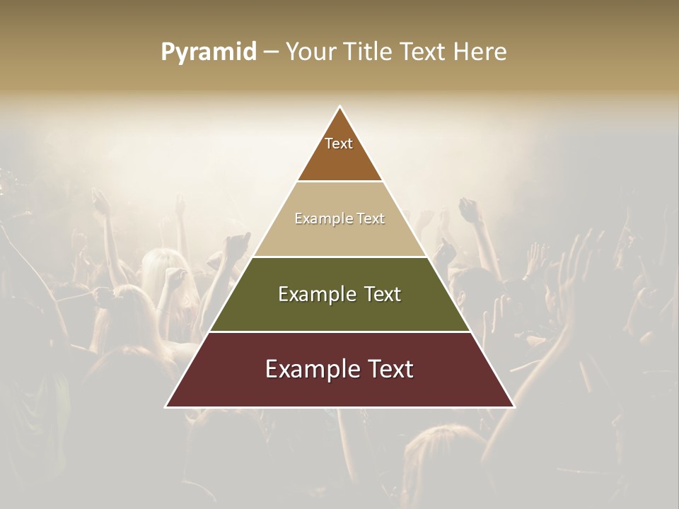 Excitement Nightlife Sound PowerPoint Template