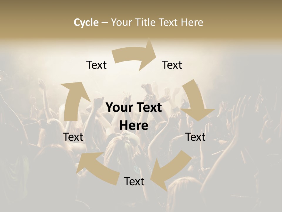 Excitement Nightlife Sound PowerPoint Template