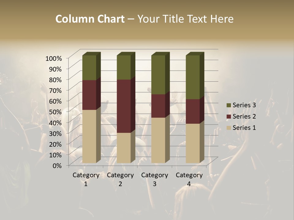 Excitement Nightlife Sound PowerPoint Template