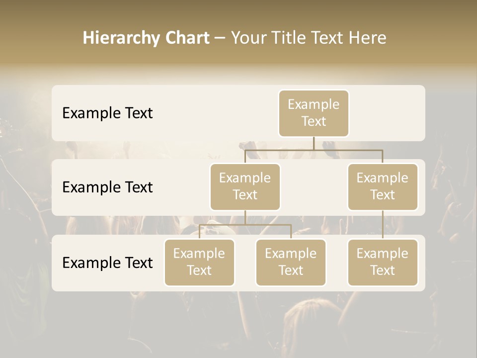 Excitement Nightlife Sound PowerPoint Template