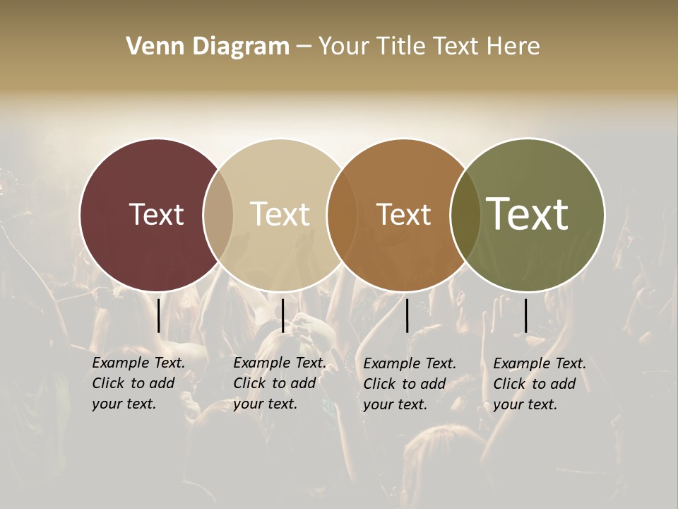 Excitement Nightlife Sound PowerPoint Template