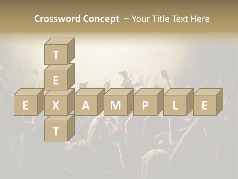 Excitement Nightlife Sound PowerPoint Template