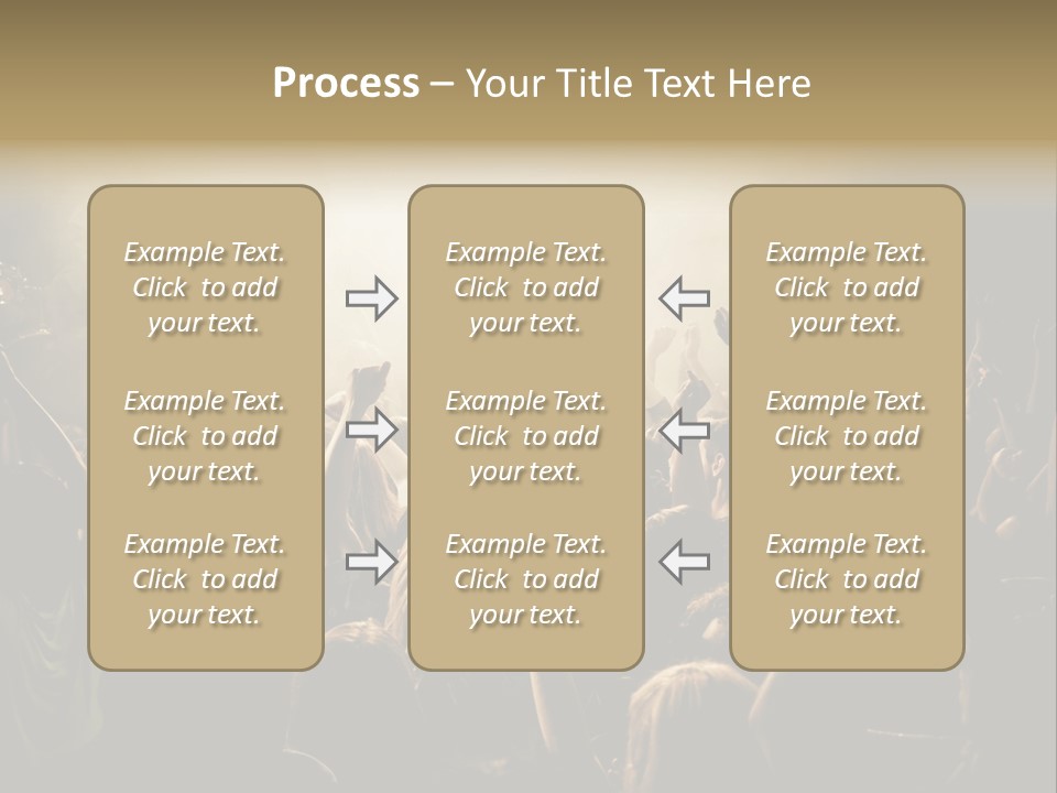 Excitement Nightlife Sound PowerPoint Template