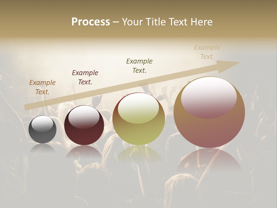 Excitement Nightlife Sound PowerPoint Template