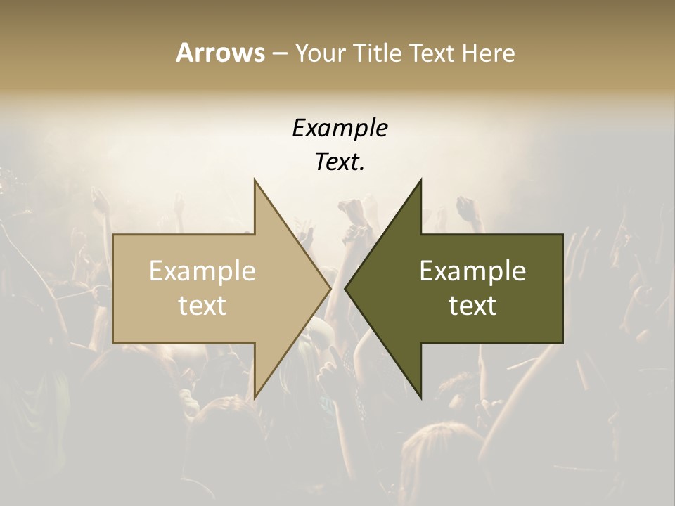 Excitement Nightlife Sound PowerPoint Template