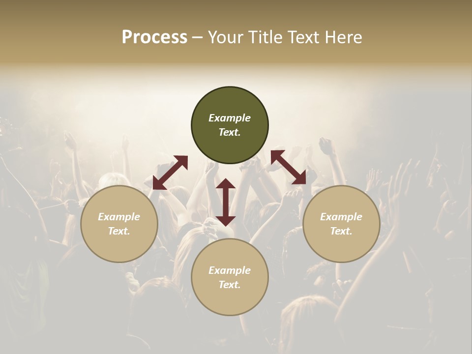 Excitement Nightlife Sound PowerPoint Template