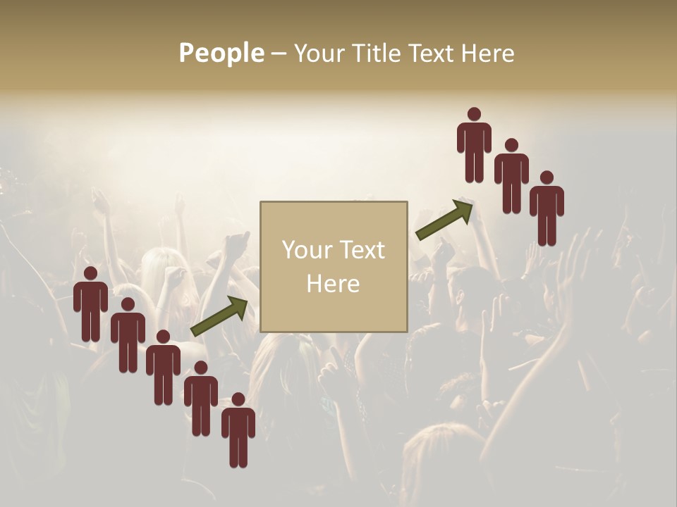 Excitement Nightlife Sound PowerPoint Template