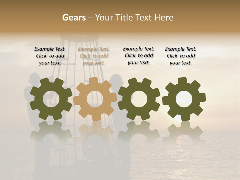 Height Vest Gulf PowerPoint Template