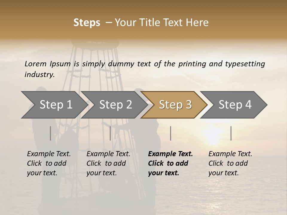 Height Vest Gulf PowerPoint Template