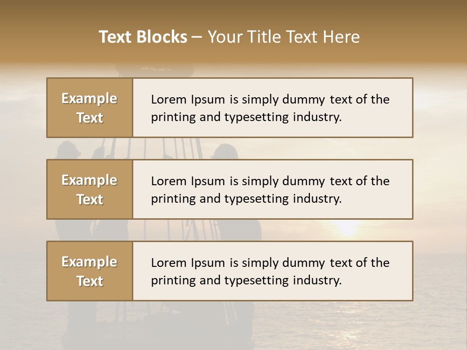 Height Vest Gulf PowerPoint Template