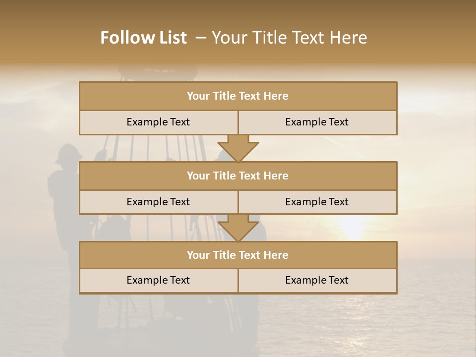 Height Vest Gulf PowerPoint Template