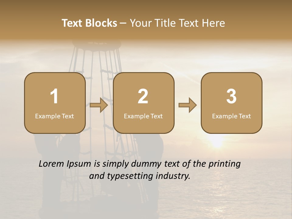 Height Vest Gulf PowerPoint Template