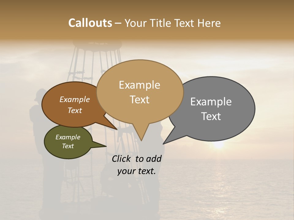 Height Vest Gulf PowerPoint Template