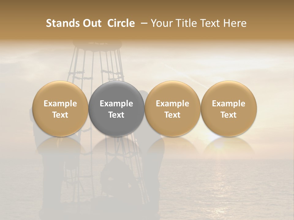 Height Vest Gulf PowerPoint Template