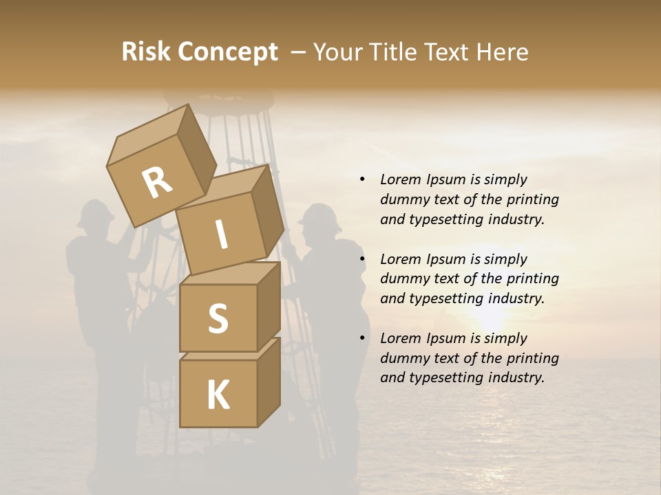 Height Vest Gulf PowerPoint Template