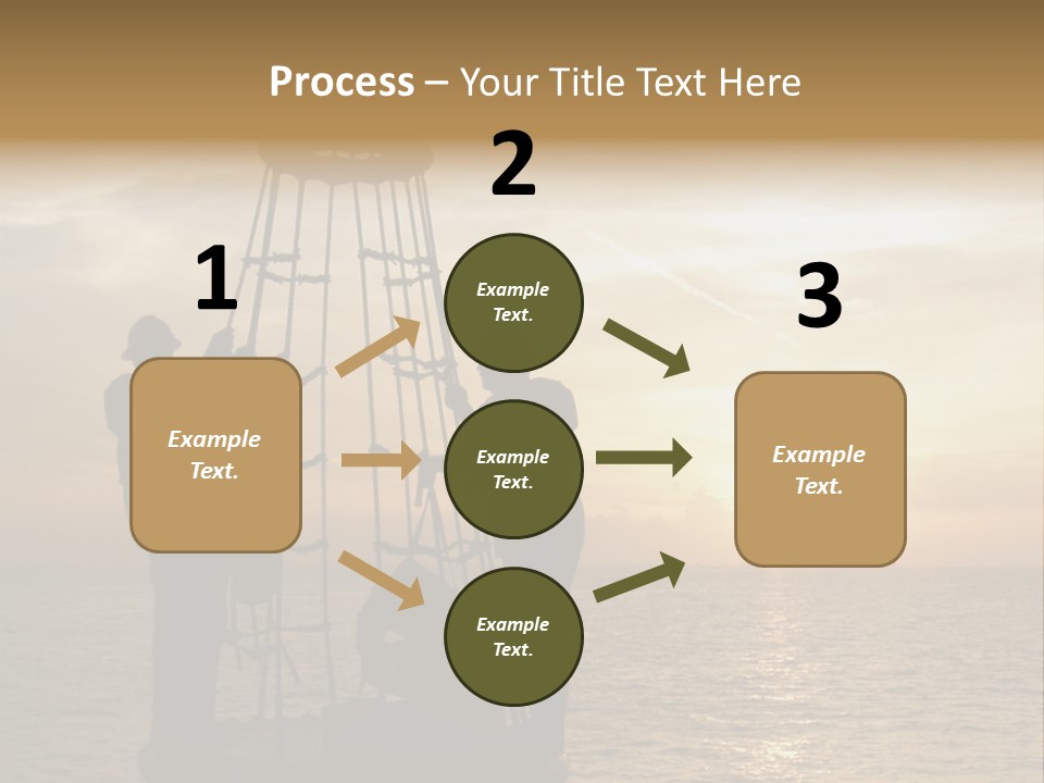 Height Vest Gulf PowerPoint Template