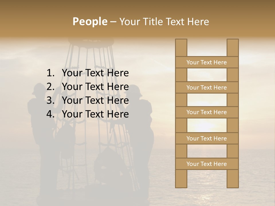 Height Vest Gulf PowerPoint Template