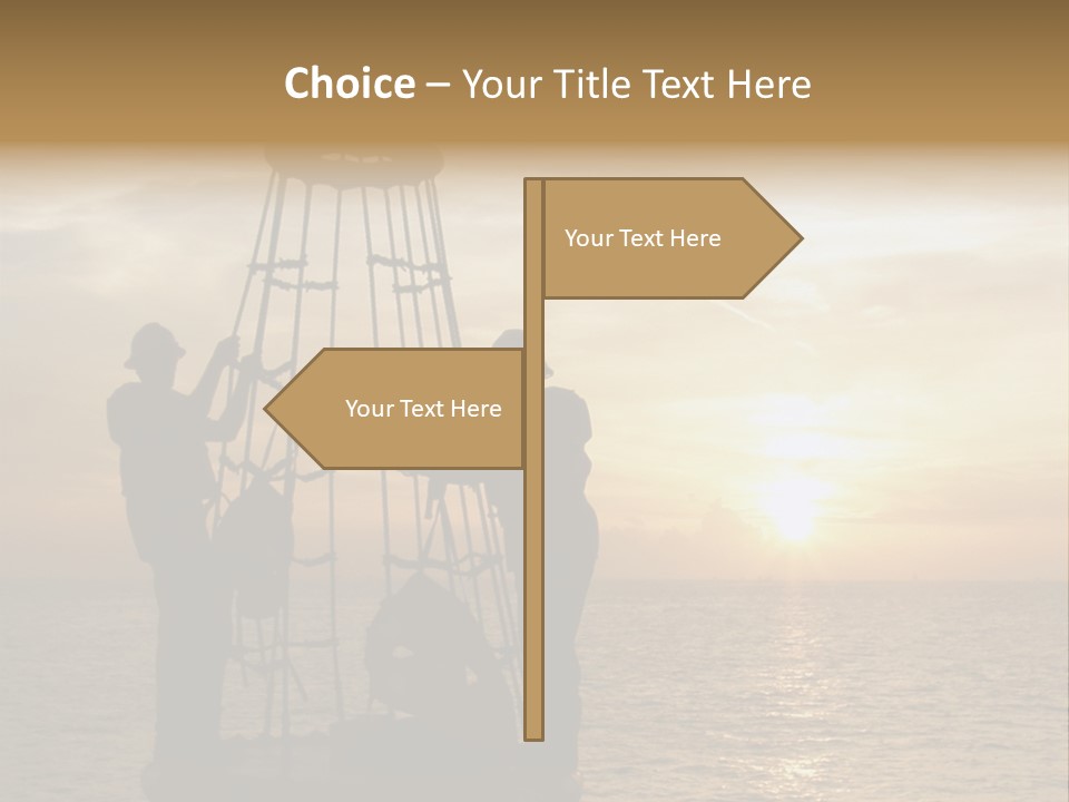 Height Vest Gulf PowerPoint Template