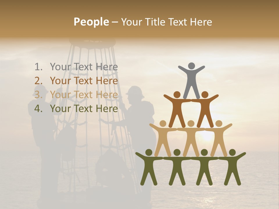 Height Vest Gulf PowerPoint Template