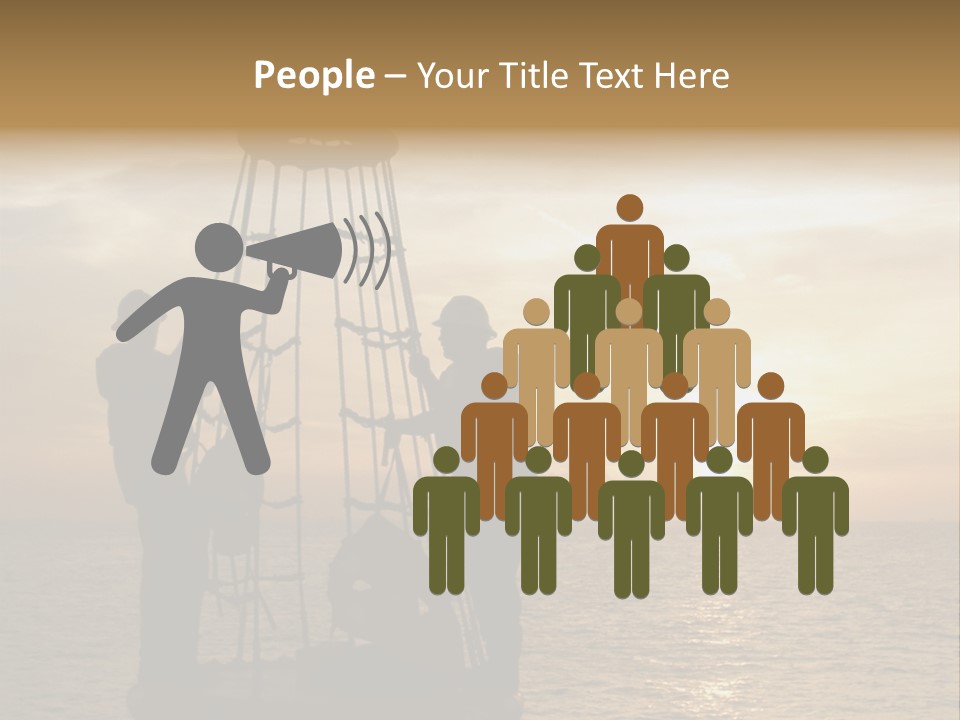 Height Vest Gulf PowerPoint Template