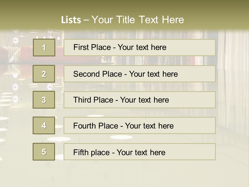 Buy Table White PowerPoint Template