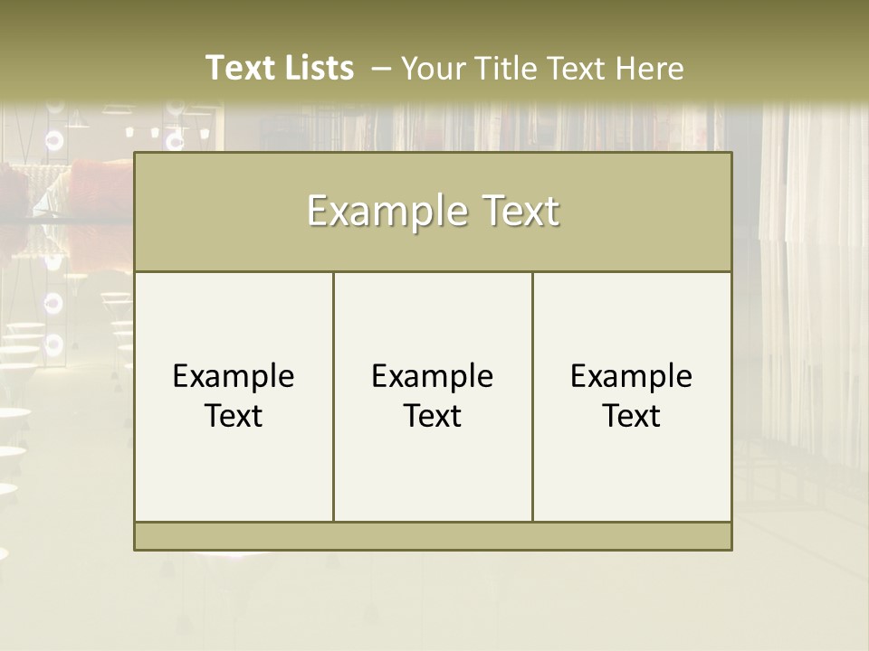 Buy Table White PowerPoint Template