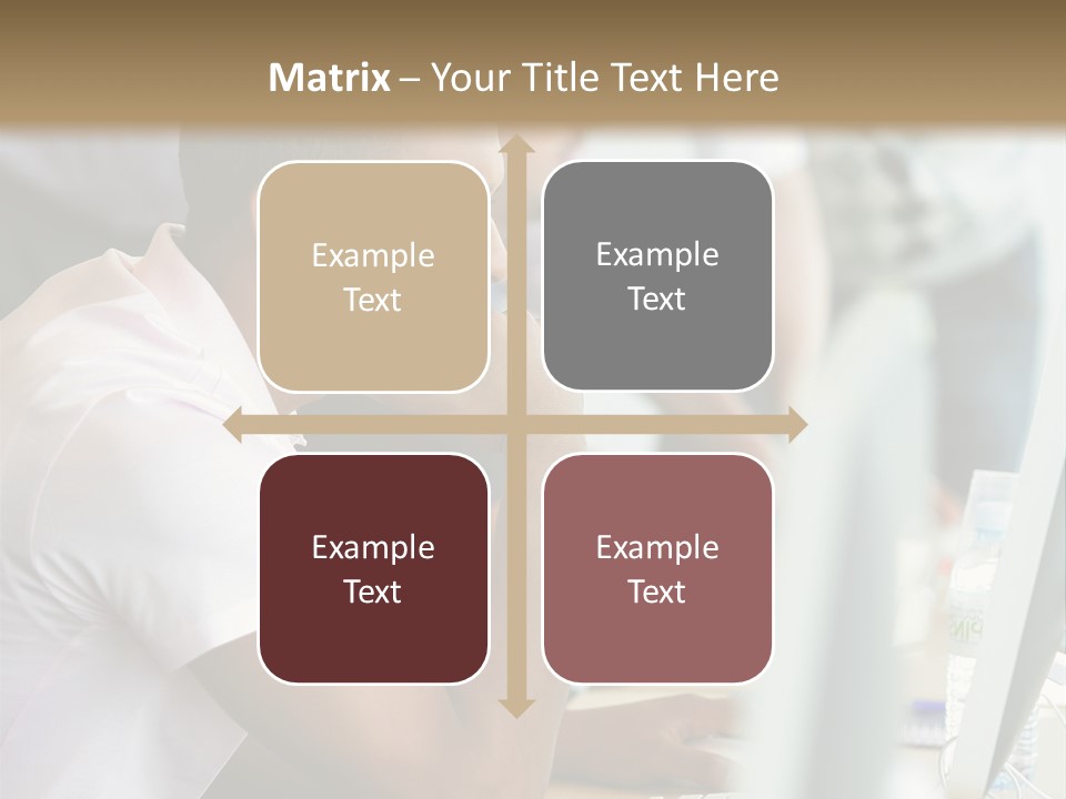 Student Class Lab PowerPoint Template