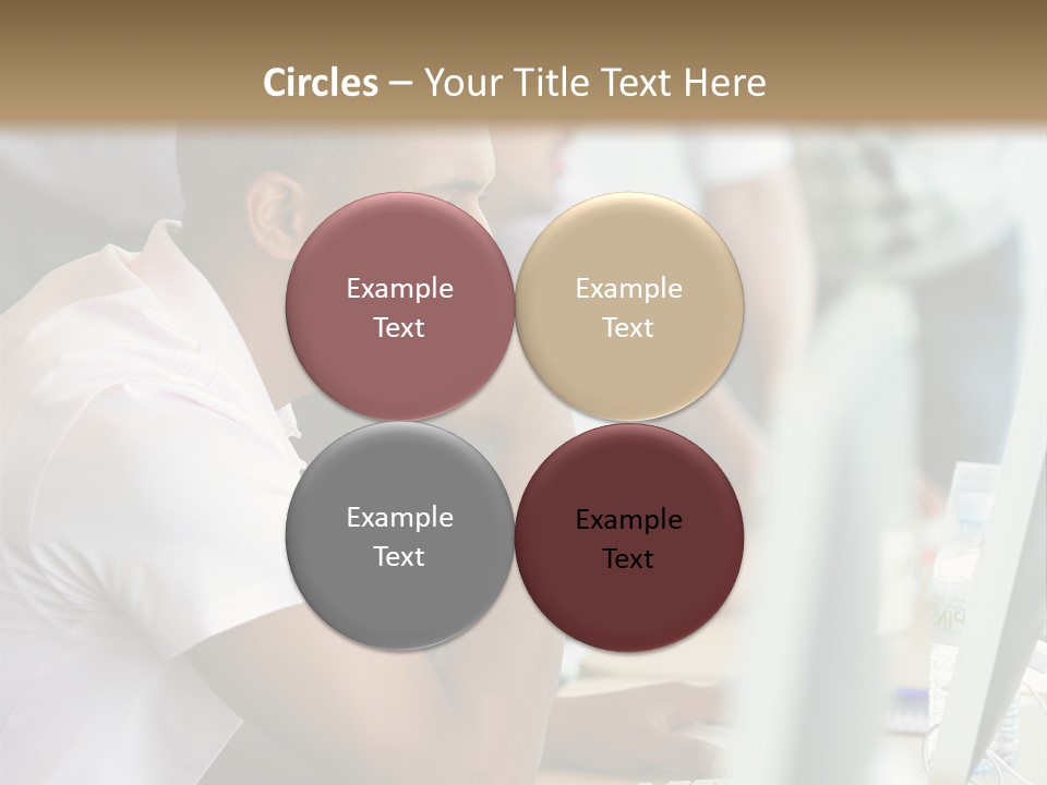 Student Class Lab PowerPoint Template