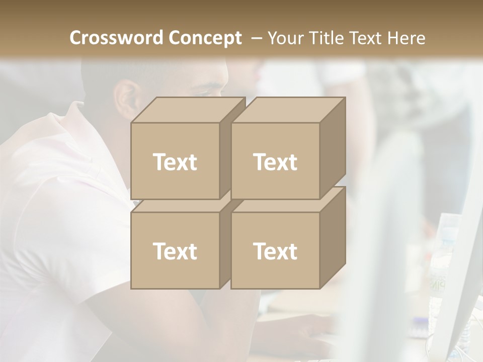 Student Class Lab PowerPoint Template