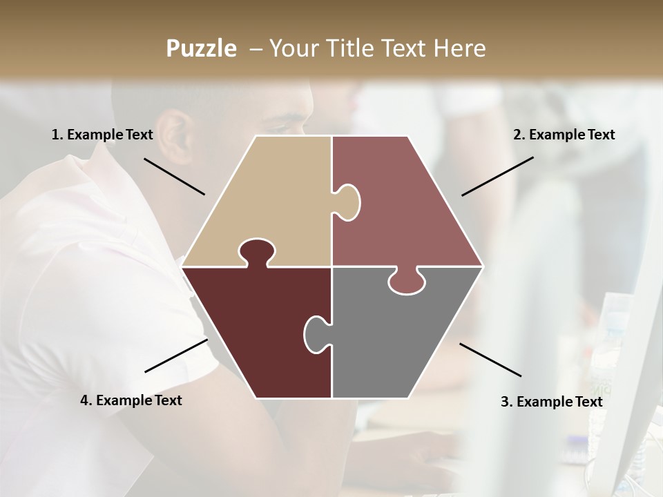 Student Class Lab PowerPoint Template