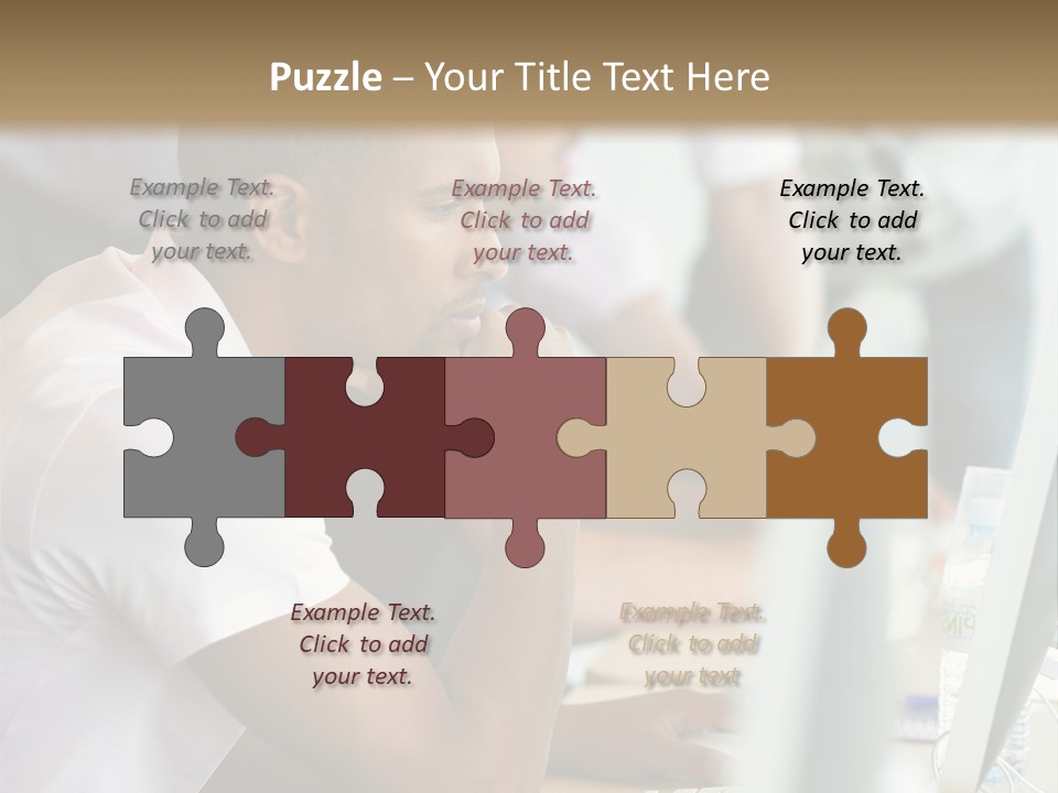 Student Class Lab PowerPoint Template