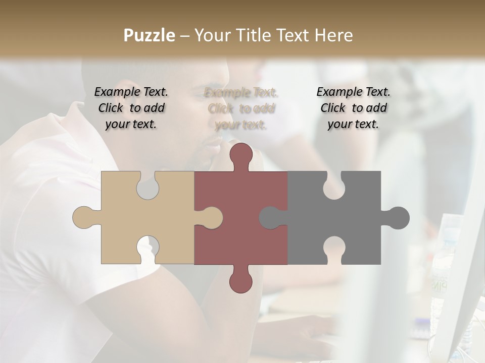 Student Class Lab PowerPoint Template