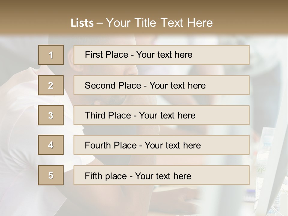 Student Class Lab PowerPoint Template