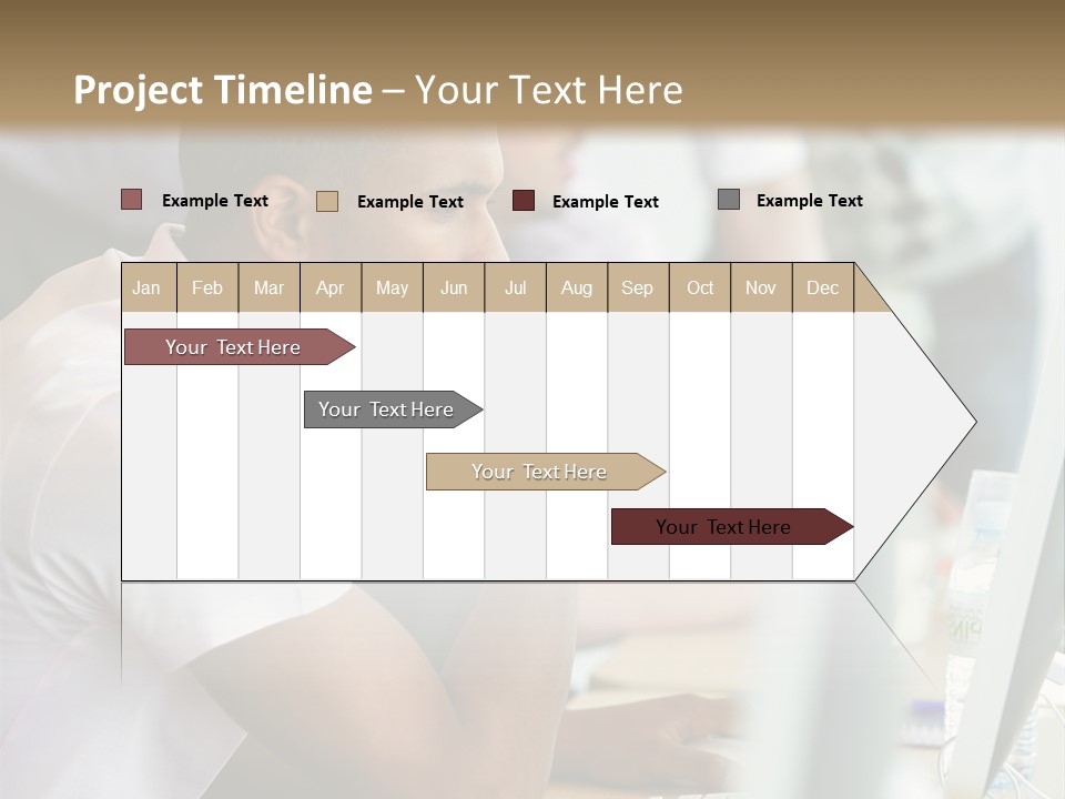 Student Class Lab PowerPoint Template