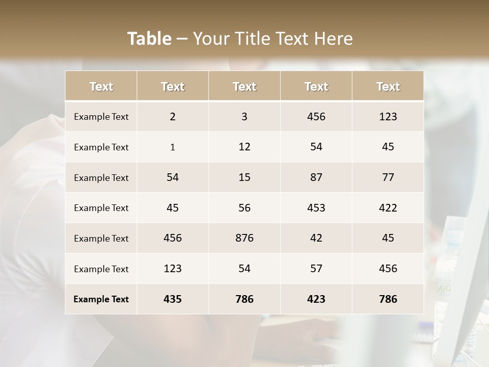Student Class Lab PowerPoint Template