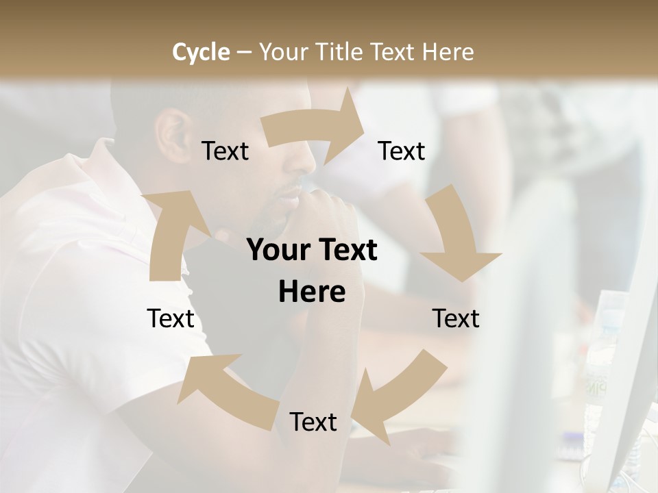 Student Class Lab PowerPoint Template