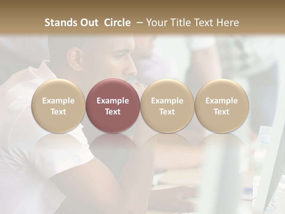 Student Class Lab PowerPoint Template