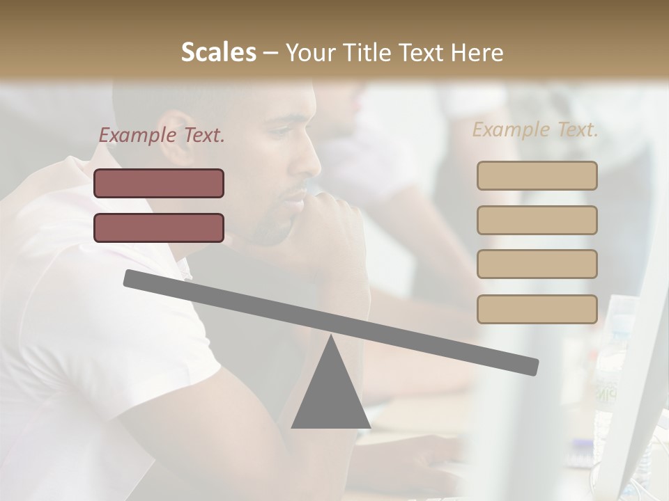 Student Class Lab PowerPoint Template