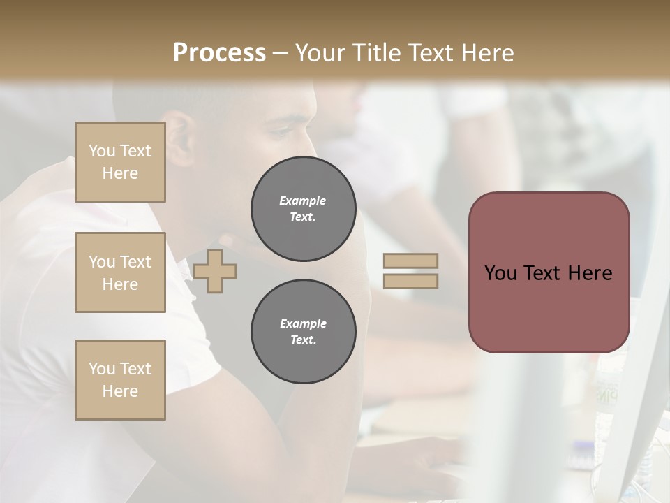 Student Class Lab PowerPoint Template