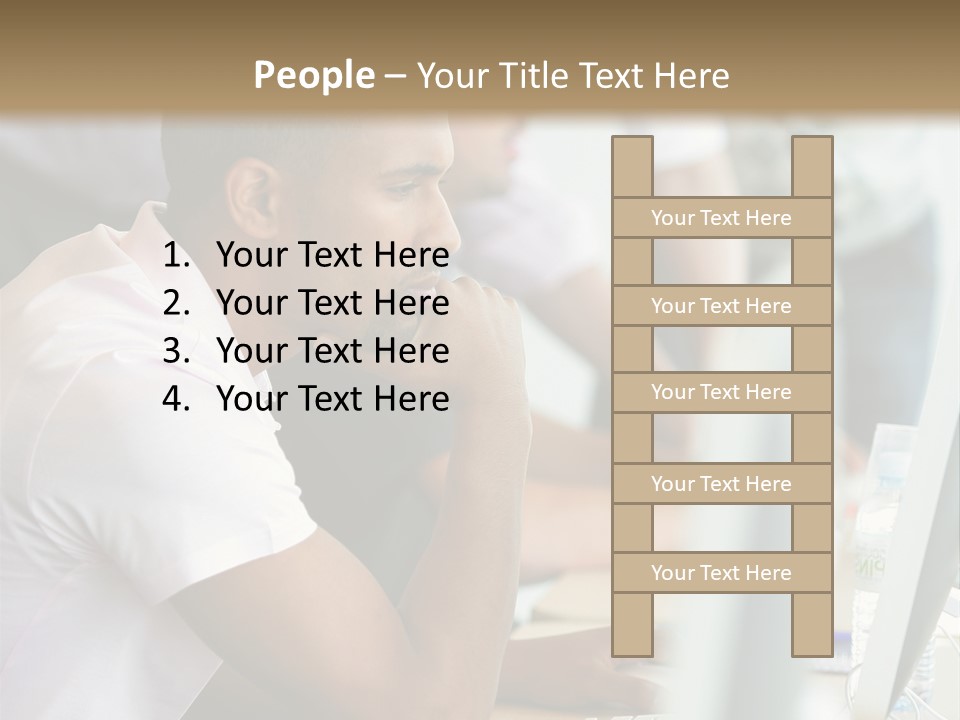Student Class Lab PowerPoint Template