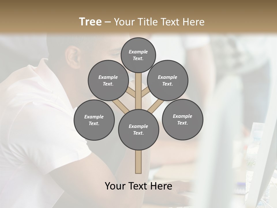 Student Class Lab PowerPoint Template