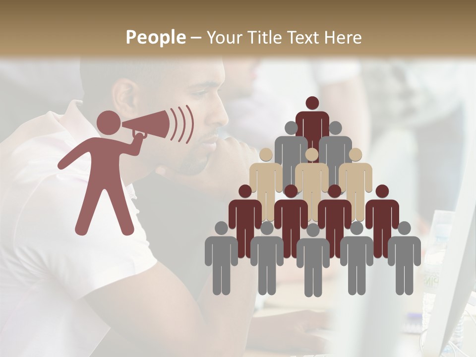 Student Class Lab PowerPoint Template