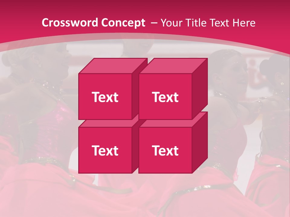 Athlete Teamwork Fire PowerPoint Template