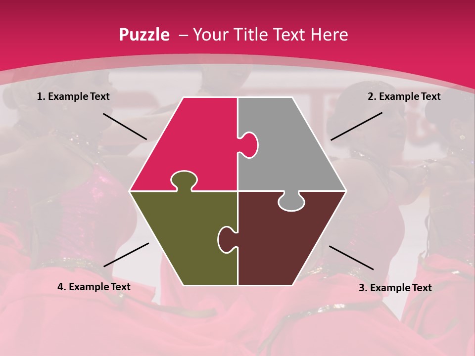 Athlete Teamwork Fire PowerPoint Template