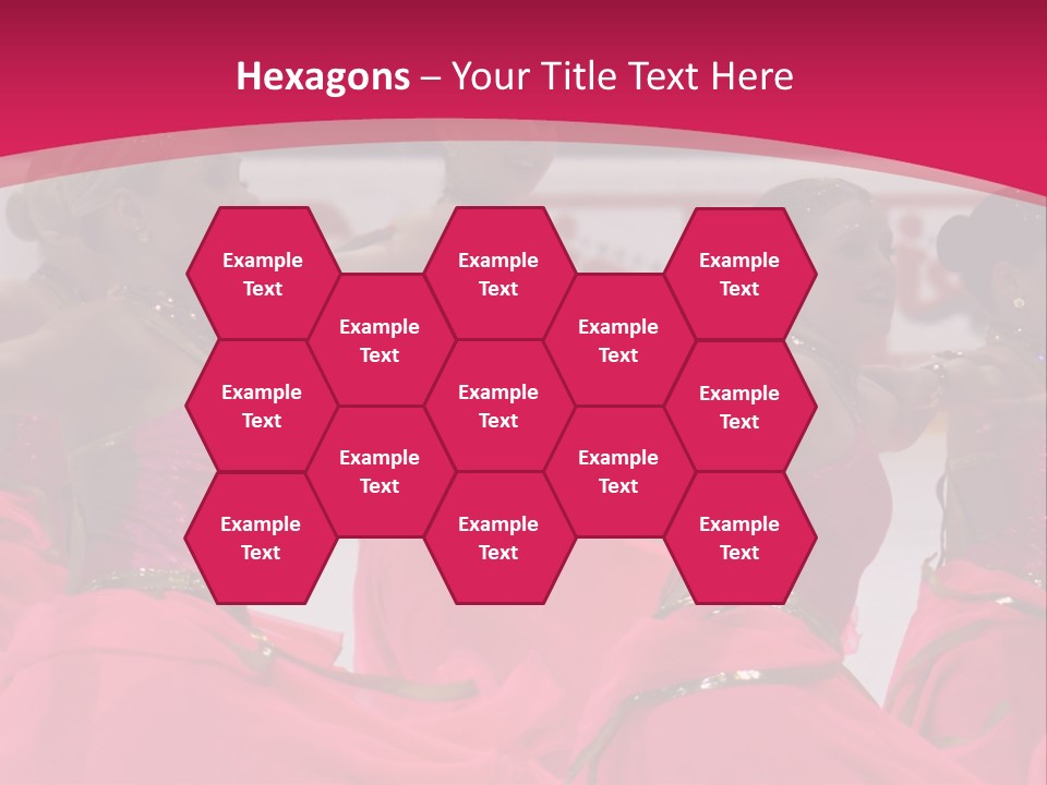 Athlete Teamwork Fire PowerPoint Template