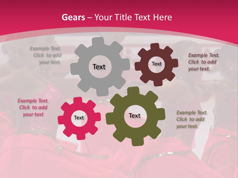 Athlete Teamwork Fire PowerPoint Template