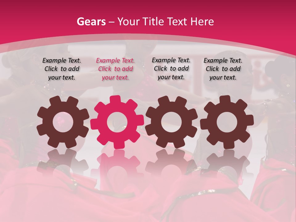 Athlete Teamwork Fire PowerPoint Template