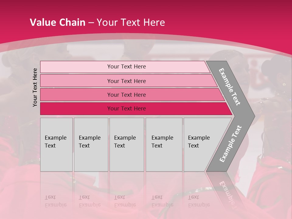 Athlete Teamwork Fire PowerPoint Template
