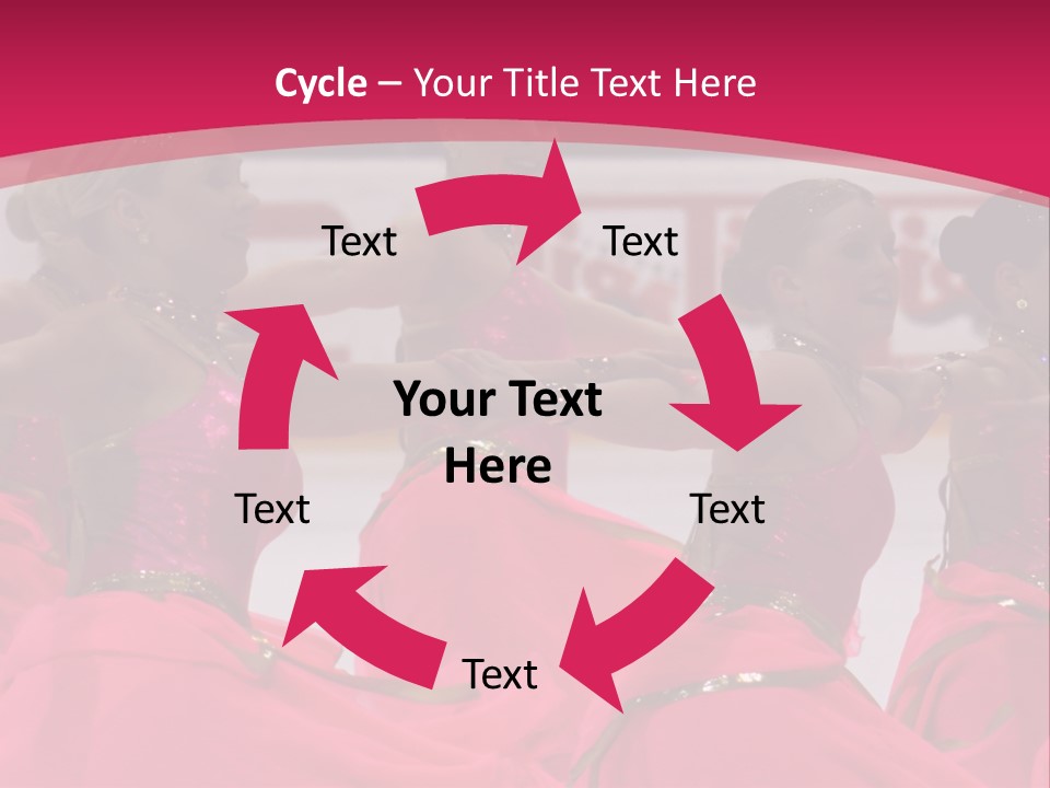 Athlete Teamwork Fire PowerPoint Template